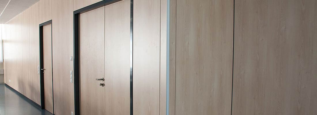 Systemtrennwand - Sonderfarben